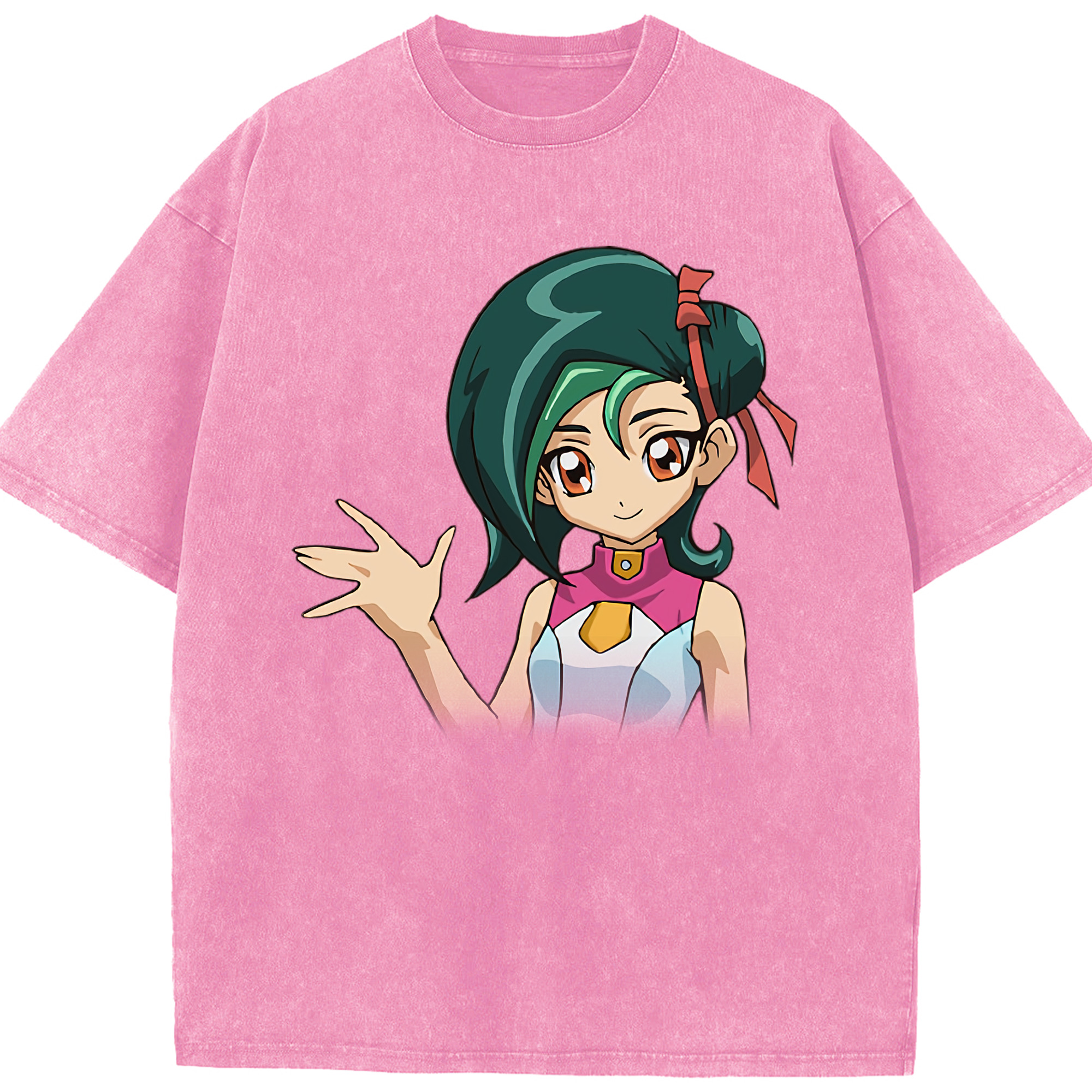 （画像用） 遊☆戯☆王 Yu-Gi-Oh! 綿100% ヴィンテージ風 半袖Tシャツ（フロントプリント）